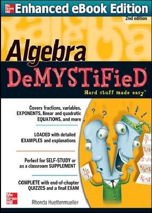 Algebra DeMYSTiFieD, Second Edition main product photo