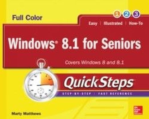 Windows 8.1 for Seniors QuickSteps main product photo