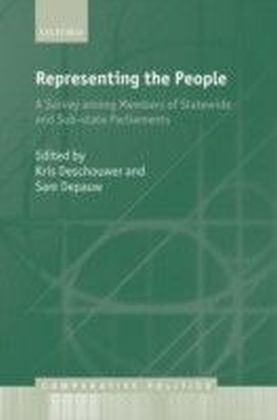 Representing the People: A Survey Among Members of Statewide and Substate Parliaments