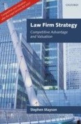 Law Firm Strategy: Competitive Advantage and Valuation main product photo