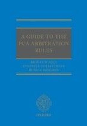 Guide to the PCA Arbitration Rules main product photo