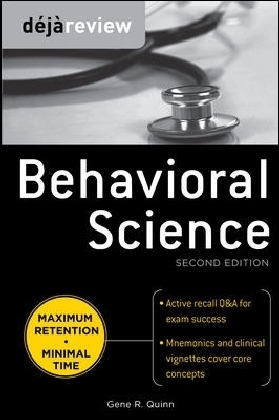 Deja Review Behavioral Science, Second Edition main product photo