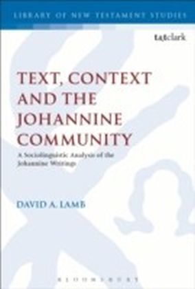 Text, Context and the Johannine Community main product photo
