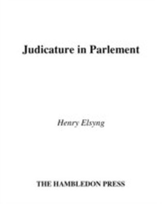 Judicature in Parlement