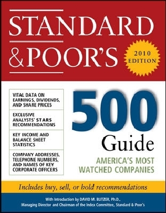 Standard & Poor's 500 Guide, 2010 Edition main product photo