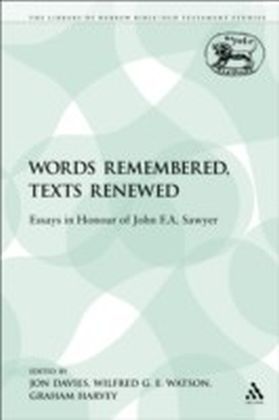 Words Remembered, Texts Renewed