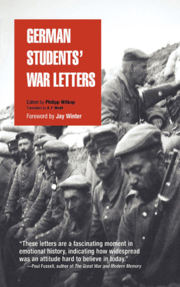 German Students' War Letters