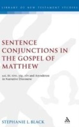 Sentence Conjunctions in the Gospel of Matthew