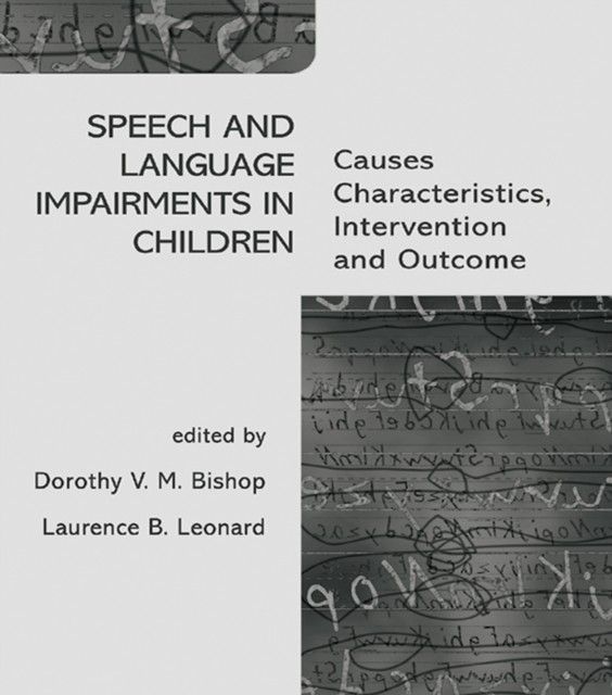 Speech and Language Impairments in Children main product photo