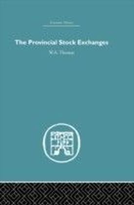 Provincial Stock Exchanges