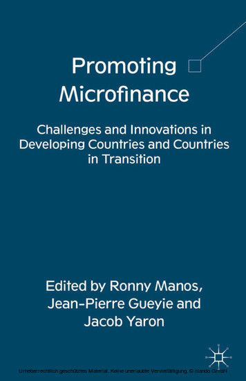 Promoting Microfinance main product photo