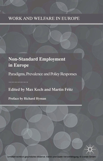 Non-Standard Employment in Europe main product photo