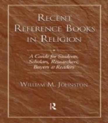 Recent Reference Books in Religion main product photo