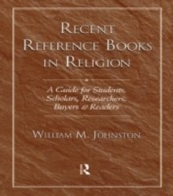 Recent Reference Books in Religion