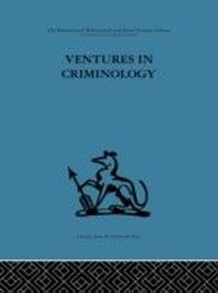 Ventures in Criminology main product photo
