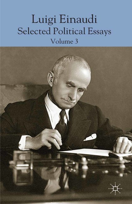 Luigi Einaudi: Selected Political Essays main product photo