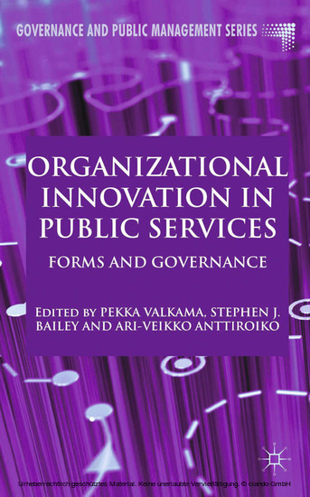 Organizational Innovation in Public Services main product photo