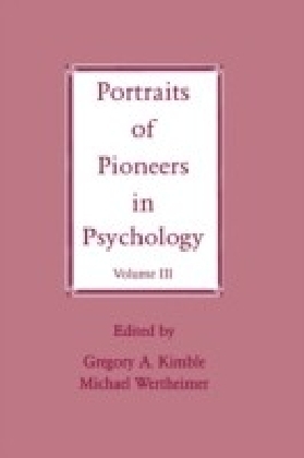 Portraits of Pioneers in Psychology