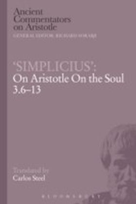 Simplicius : On Aristotle On the Soul 3.6-13