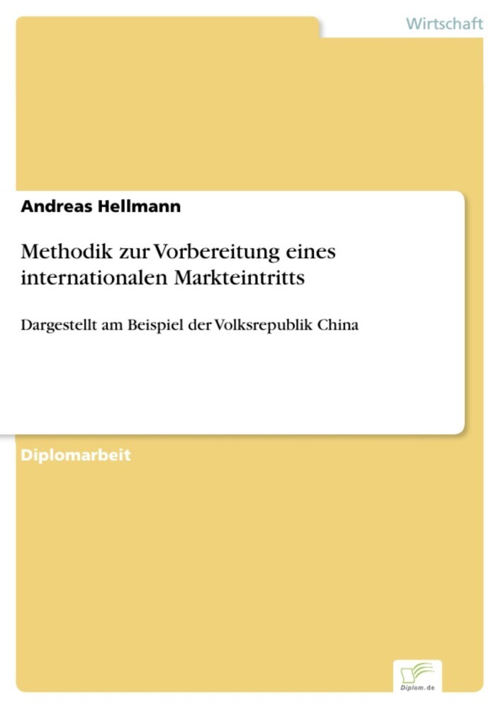 Methodik zur Vorbereitung eines internationalen Markteintritts main product photo
