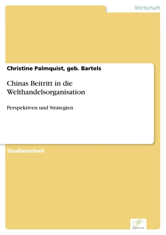 Chinas Beitritt in die Welthandelsorganisation main product photo
