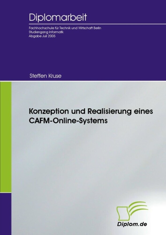 Konzeption und Realisierung eines CAFM-Online-Systems main product photo