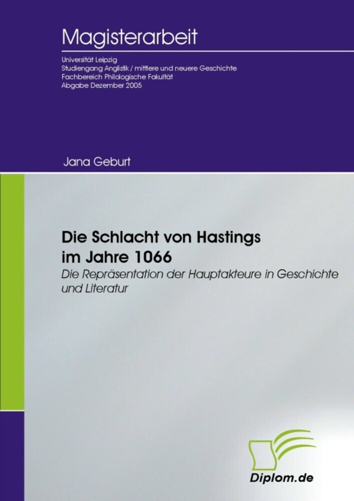 Die Schlacht von Hastings im Jahre 1066 main product photo