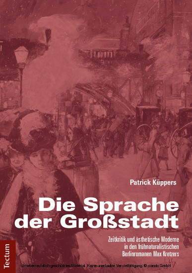 Die Sprache der Großstadt main product photo