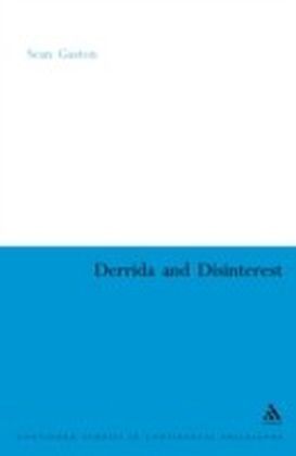 Derrida and Disinterest