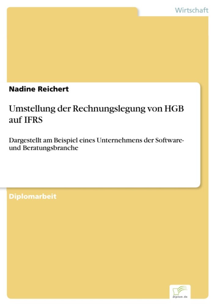 Umstellung der Rechnungslegung von HGB auf IFRS main product photo