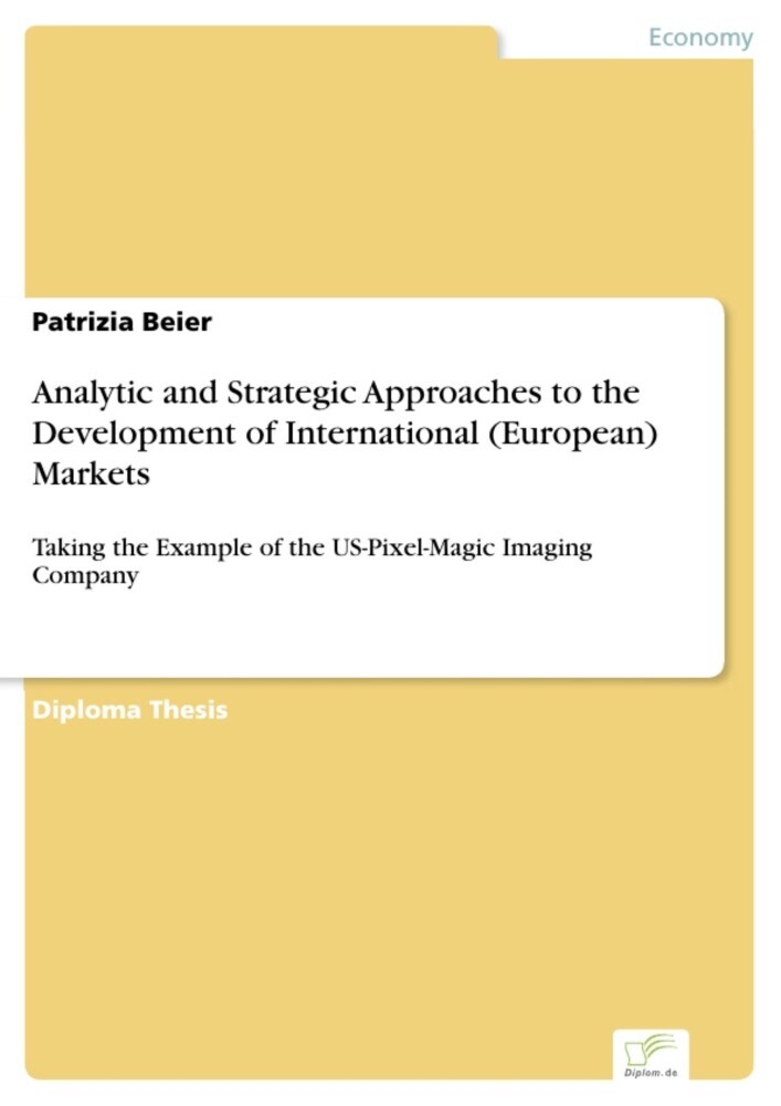 Analytic and Strategic Approaches to the Development of International (European) Markets main product photo