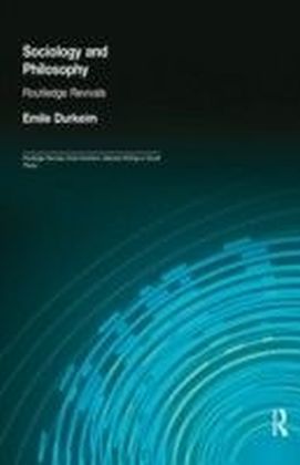 Sociology and Philosophy (Routledge Revivals) main product photo