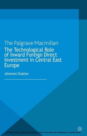 The Technological Role of Inward Foreign Direct Investment in Central East Europe main product photo