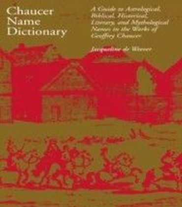 Chaucer Name Dictionary main product photo