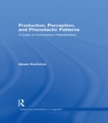 Production, Perception, and Phonotactic Patterns main product photo