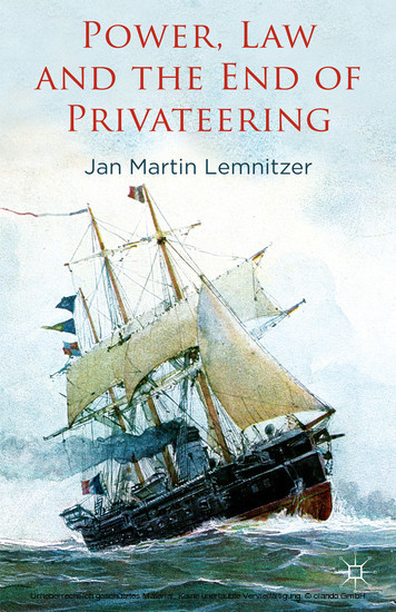 Power, Law and the End of Privateering main product photo