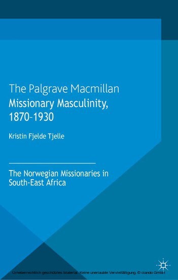 Missionary Masculinity, 1870-1930 main product photo