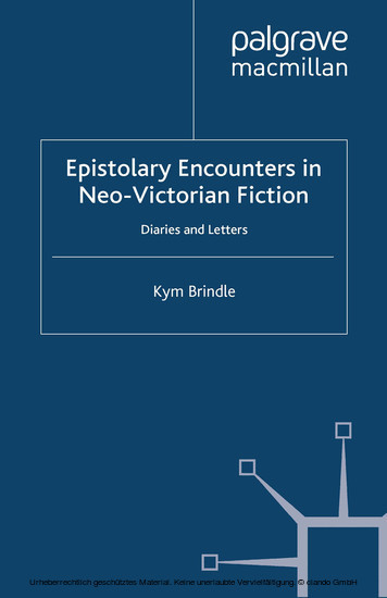 Epistolary Encounters in Neo-Victorian Fiction main product photo