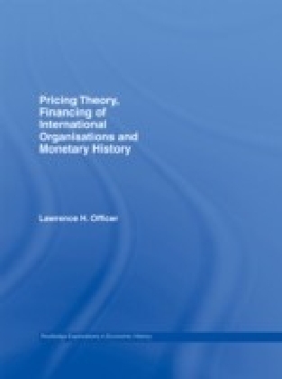 Pricing Theory, Financing of International Organisations and Monetary History