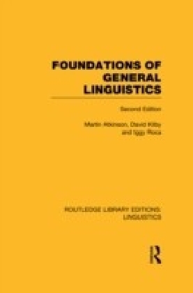 Foundations of General Linguistics