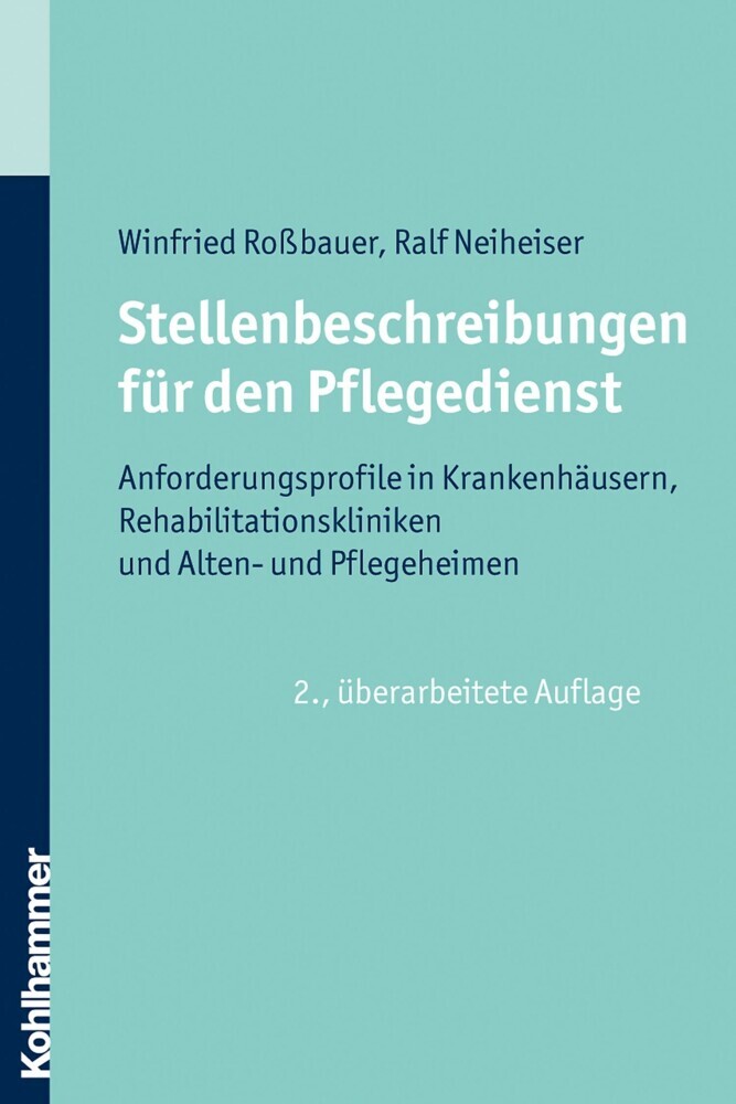 Stellenbeschreibungen für den Pflegedienst main product photo