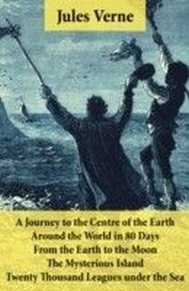 Journey to the Centre of the Earth, Around the World in 80 Days, From the Earth to the Moon, The Mysterious Island & Twenty Thousand Leagues under the Sea main product photo