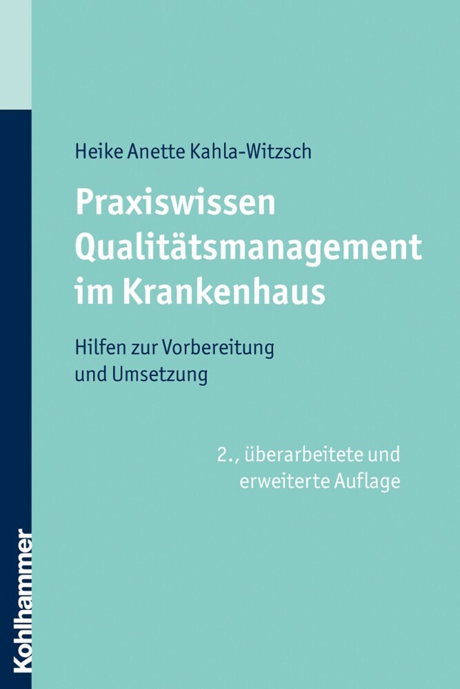 Praxiswissen Qualitätsmanagement im Krankenhaus main product photo