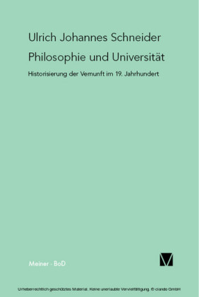Philosophie und Universität