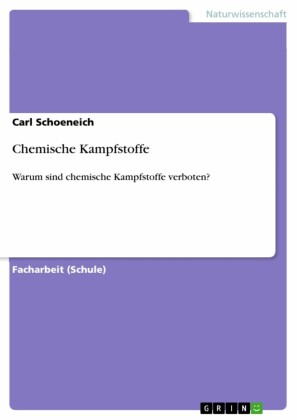 Chemische Kampfstoffe