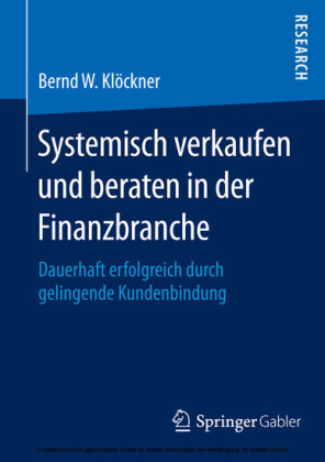 Systemisch verkaufen und beraten in der Finanzbranche