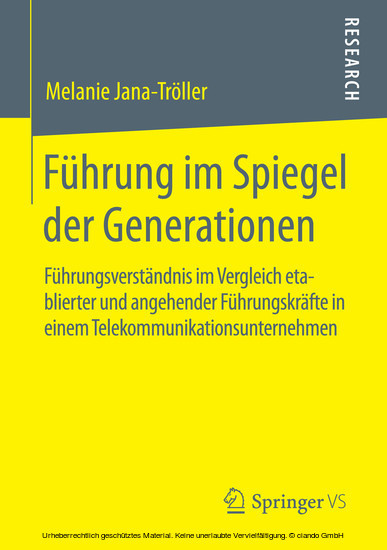 Führung im Spiegel der Generationen main product photo