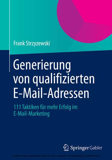 Generierung von qualifizierten E-Mail-Adressen main product photo