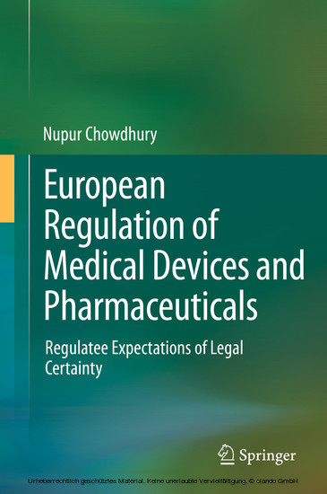 European Regulation of Medical Devices and Pharmaceuticals main product photo