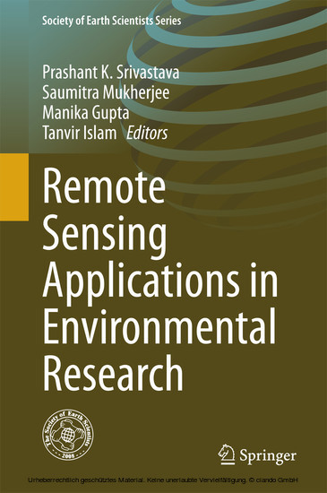 Remote Sensing Applications in Environmental Research main product photo